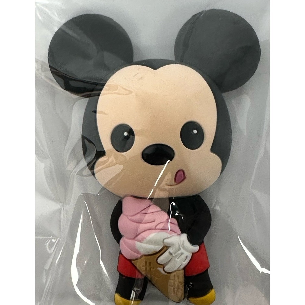 Disney Mickey Mouse Ice Cream Magnet Mickey & Friends Monogram New